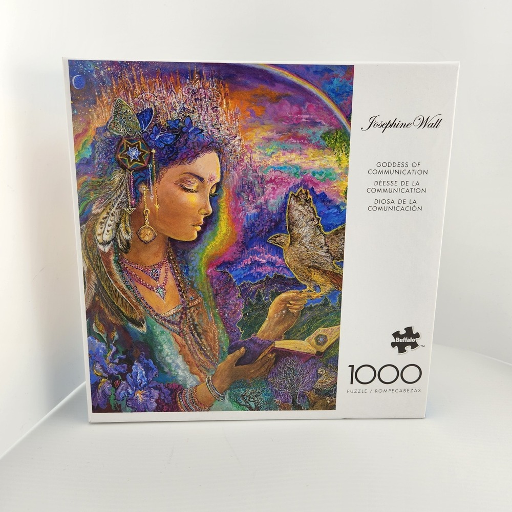 New Sealed Buffalo "Goddess of Communication" Josephine Wall 1000 pc puzzle